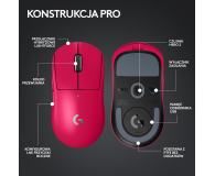 LOGITECH G PRO X Superlight 2 magenta 910-006797 - 1172771 - zdjęcie 12